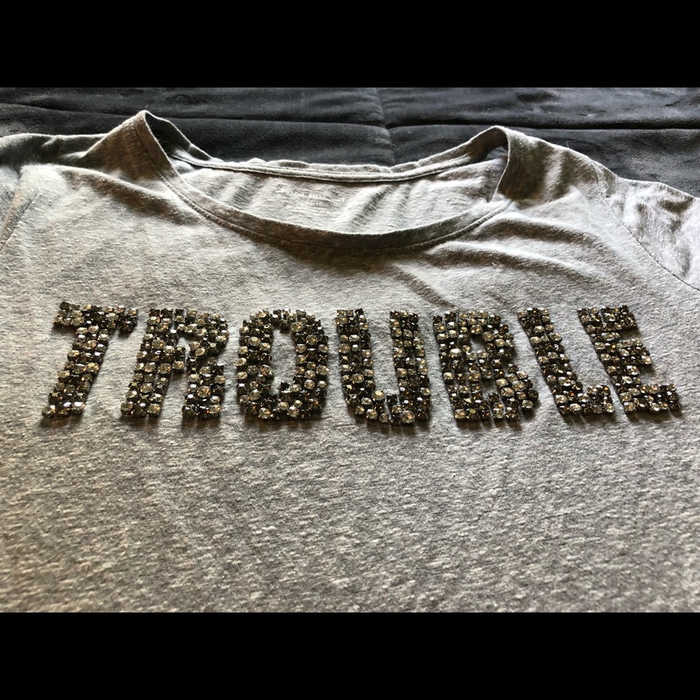 Lane Bryant Rhinestone Graphic Tee